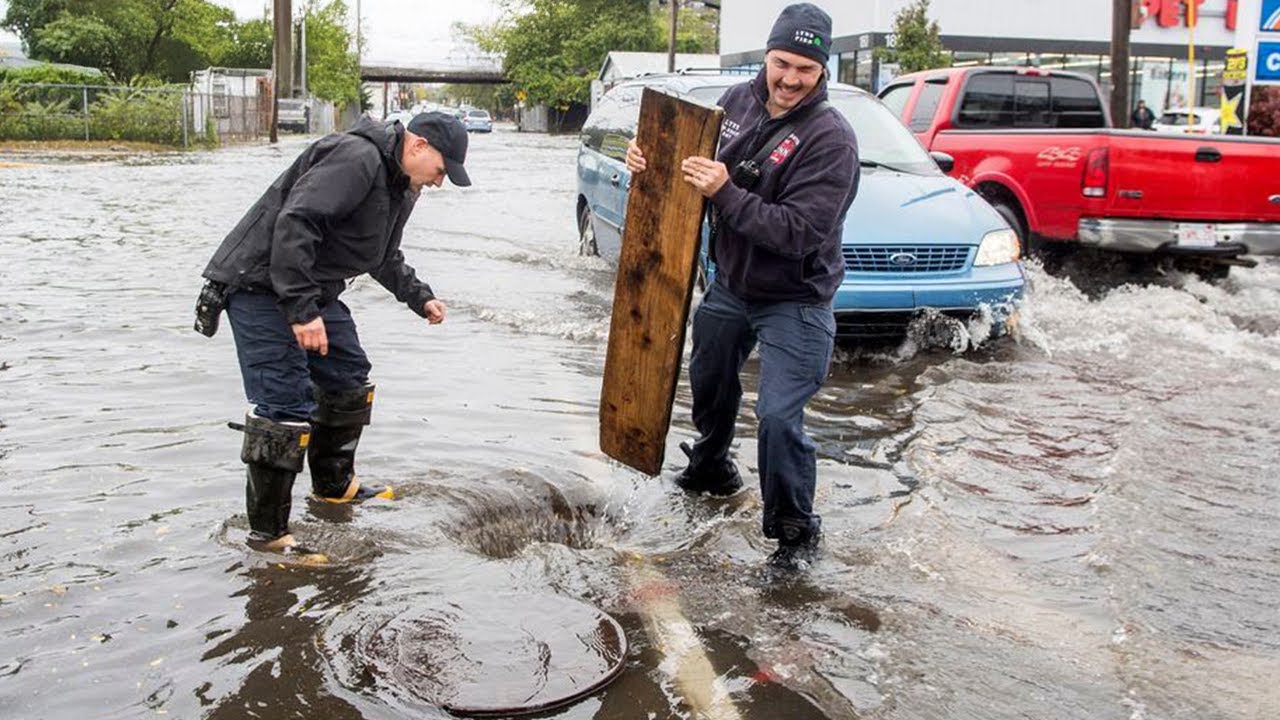 Beaver Blockage Showdown Flood Fighters Save Rainy Streets In Epic Battle Youtube 