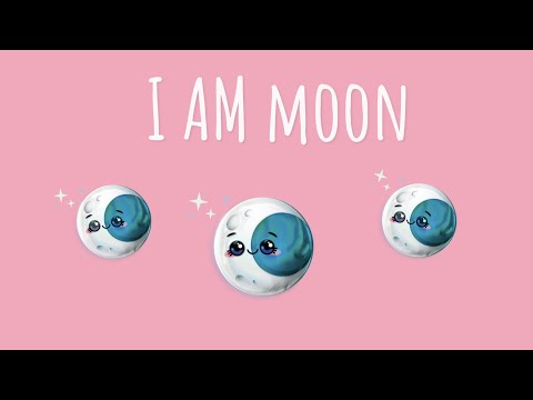 I Am Moon | Mindfulness Story for Kids | Calm, relaxation, resting, and letting go.