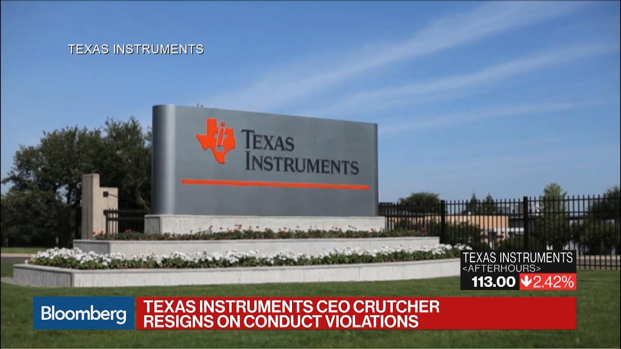 Texas Instruments CEO Resigns After Code of Conduct Violations