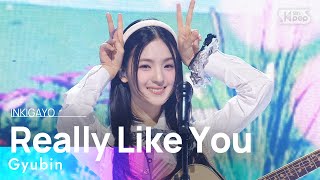 Gyubin (규빈) - Really Like You @인기가요 inkigayo 20240218