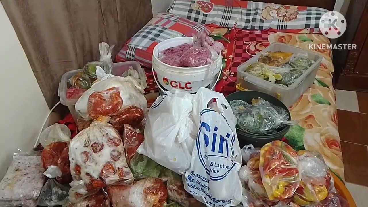 يلا نبدأ تفريزات رمضان مافيش وقت وعملت جرد للفريزر و اتصدمت بالتوفير بيتك مليان خير🥀👉