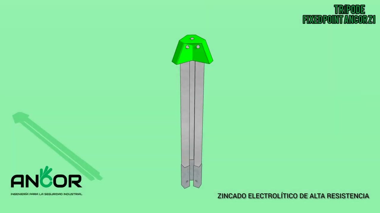 TRÍPODE ESPACIOS CONFINADOS FIXED POINT ANCOR Z1