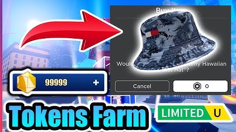 [UGC LIMITED] Tommy Play Script - Tokens Farm (Tommy Hawaiian Bucket Hat)