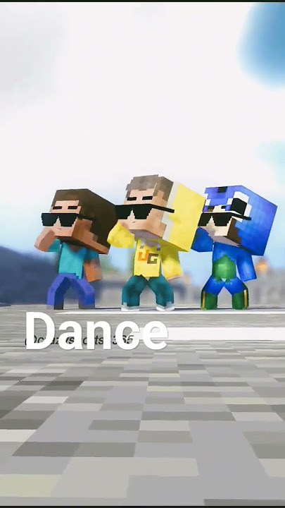 techno gamer aayush more proboiz dance in minecraft #shrots #viral