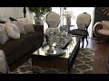 Glam Summer Living Room Tour 2019 (Glam and Glitzy Old Hollywood)