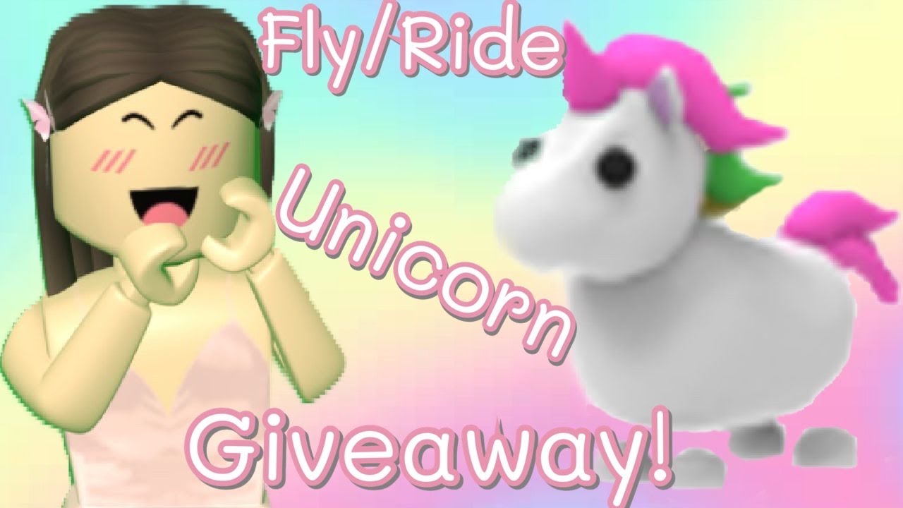 Roblox Adopt Me – Licorne NFR (Neon Fly Ride) – Pet Légendaire – Paiement PayPal