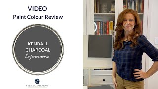 Paint Colour Review: Benjamin Moore Kendall Charcoal HC-166