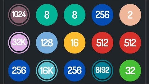 2048 Puzzle Number Game - Gameplay Walkthrough 16k Unlocked  Part 1  - android iOS game