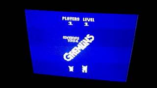 Gremlins Atari 2600 Menu