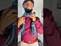 Turn a simple scarf intoa classy look 🧣#NeckScarf #ScarfTutorial #FashionTips #StyleHack #MensStyle