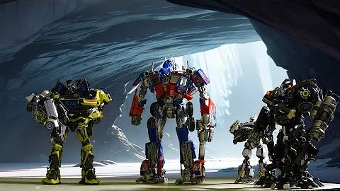 Transformers stop motion Optimus prime vs scourge Season 1