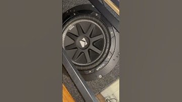 Air leaking from somewhere but here’s kicker comp 10 inch