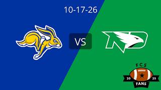 Details South Dakota State vs. North Dakota Extended Highlights - 10-17-26 Update