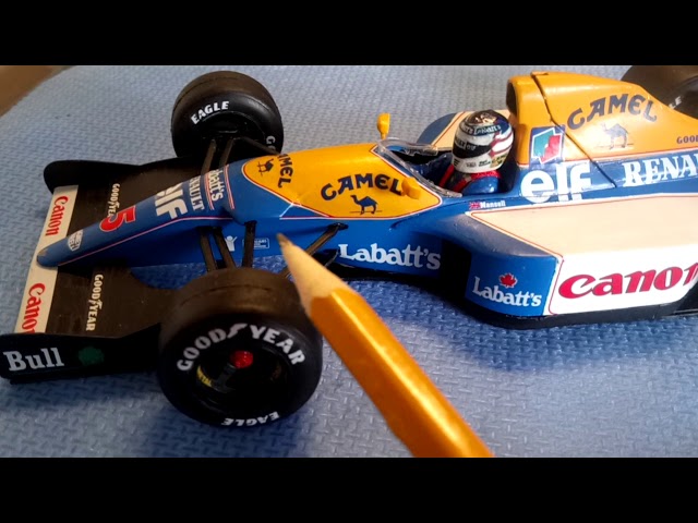 ハセガワ WILLIAMS RENAULT FW14 1/24 スケール Amazon.com: Hasegawa - 1:24 Williams FW14 - All Metal Engine