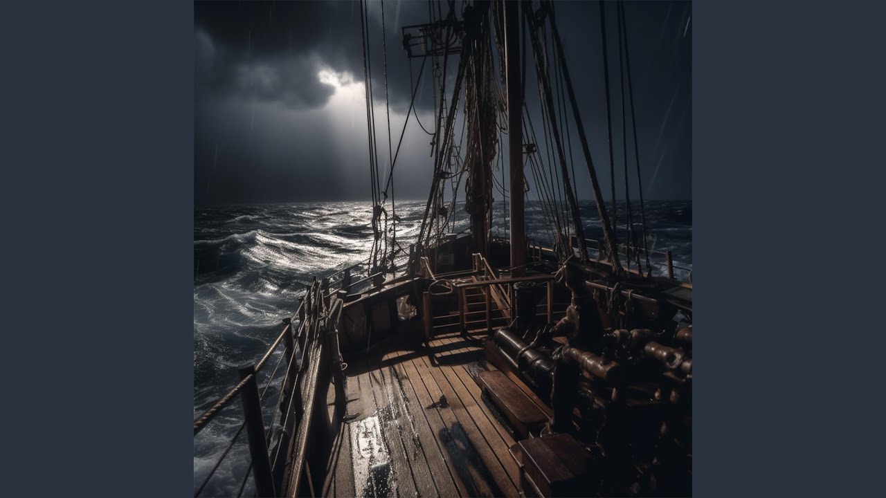Pirate Ship Ambience: Rainy Night on Deck - YouTube