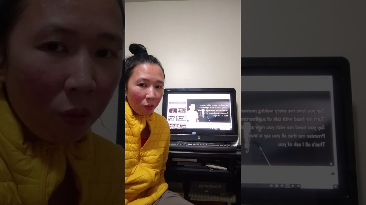 All I ask of you (cover) singing with @ClarkinStudio