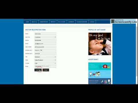 PHP And MySQL Project On Doctor Appointment System