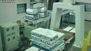 Robot palletising - double speed!
