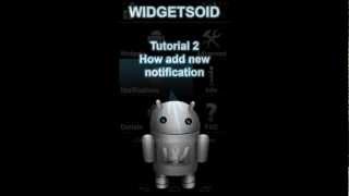 Widgetsoid tutorial 2 screenshot 1
