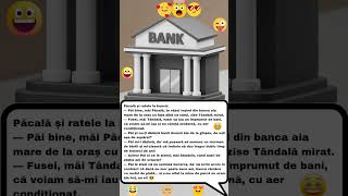 Păcală și ratele la bancă! 😜😜 #funny #duet #glume #euromania #perte #humor #video #bancă #păcală