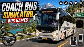 🚍 Coach Bus Simulator Bus Games Gameplay | Realistic Bus Driving Experience  screenshot 4