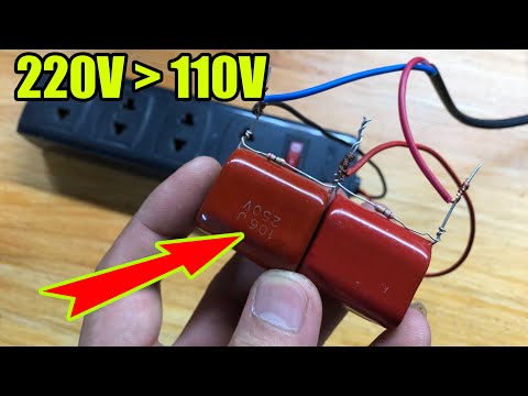 Video: Bagaimana Anda menghubungkan 220v ke 110v?