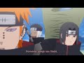 Itachi se une a akatsuki  itachi conoce a pain y forma equipo con juzo