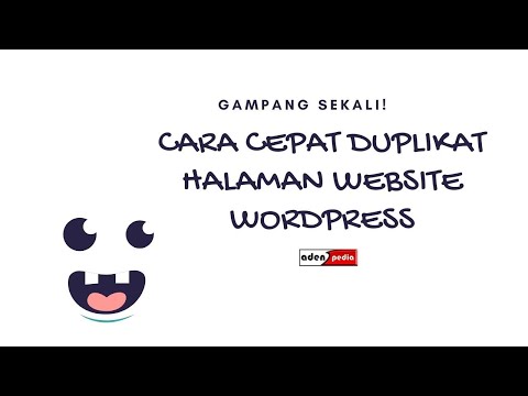 Video: Di mana duplikator di wordpress?