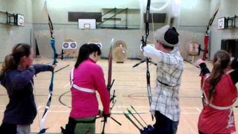 Moving Balloon Archery Target