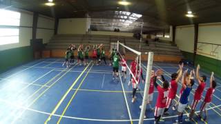 2º div masculina de CyL de voleibol: CD Cristo Rey Bar Paradise vs ULe 21/01/2017