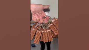 Móc khoá UTS in 3D Phát quang đẹp #3dprinting #in3d #shorts