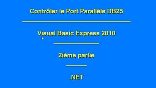 Comment communiquer avec le Port Parallèle d'un PC en utilisant inpout32.dll  2e Partie