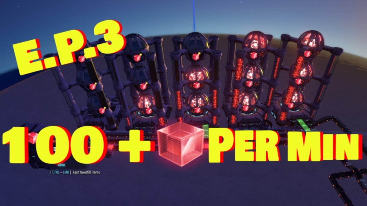 Dyson Sphere Program | E.P.3 | Producing 100+ Energy Matrixes /Min