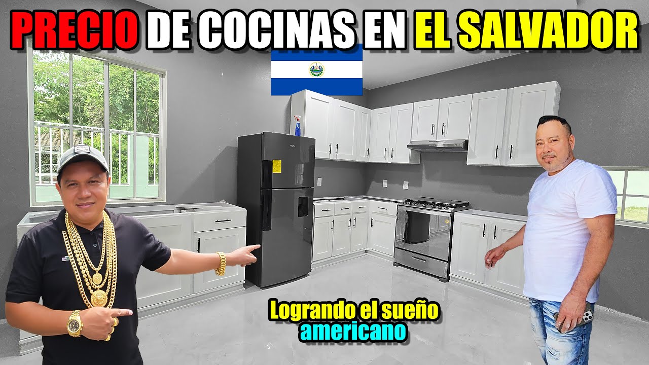ESTE ES EL PRECIO DE UNA COCINA EN EL SALVADOR 😱 CASA DE DAVID