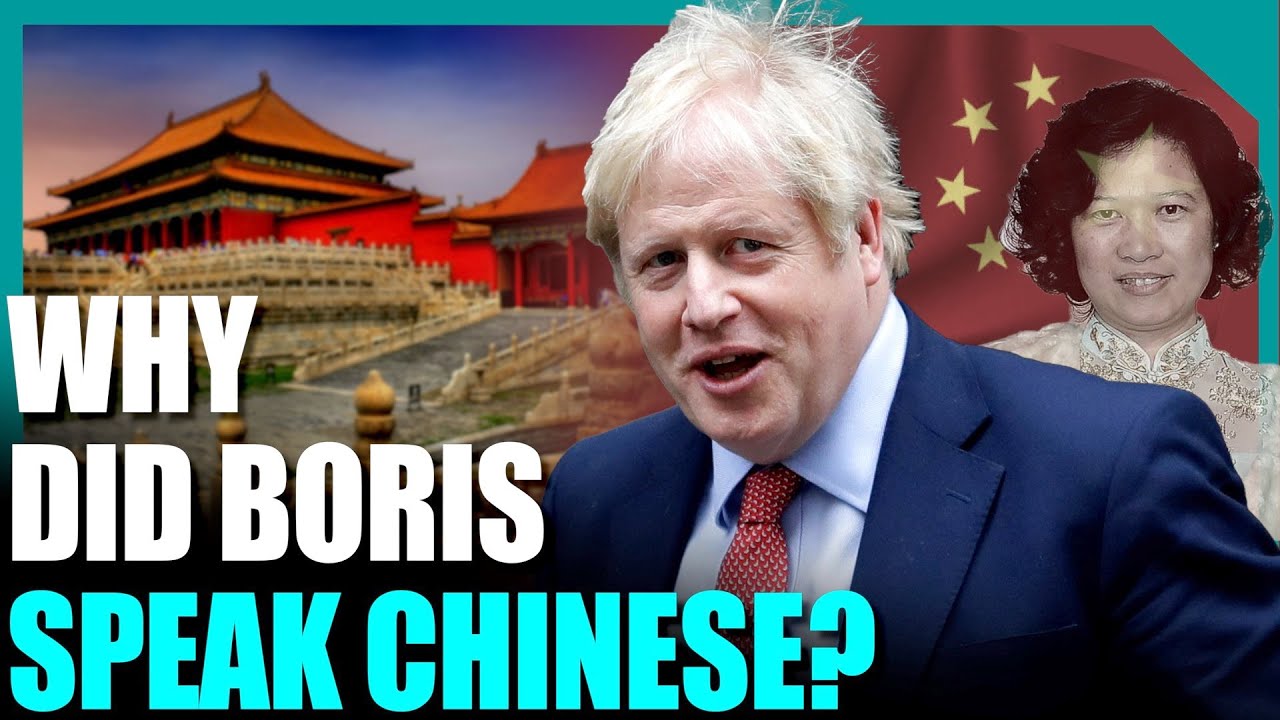 British Intelligence agency warns UK Chinese spies & Boris Johnson speaking Chinese