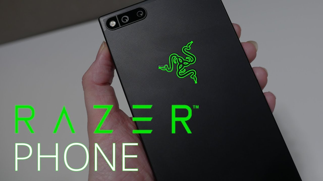 Razer Phone Le Smartphone Android Avec Un Ecran 120 Hz Youtube