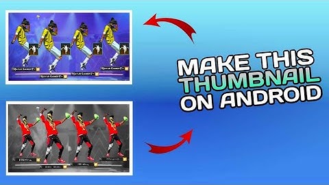 How to make Thumbnail like @Aarav Mehta and @Vasu777 Easily Tutorial On Android |