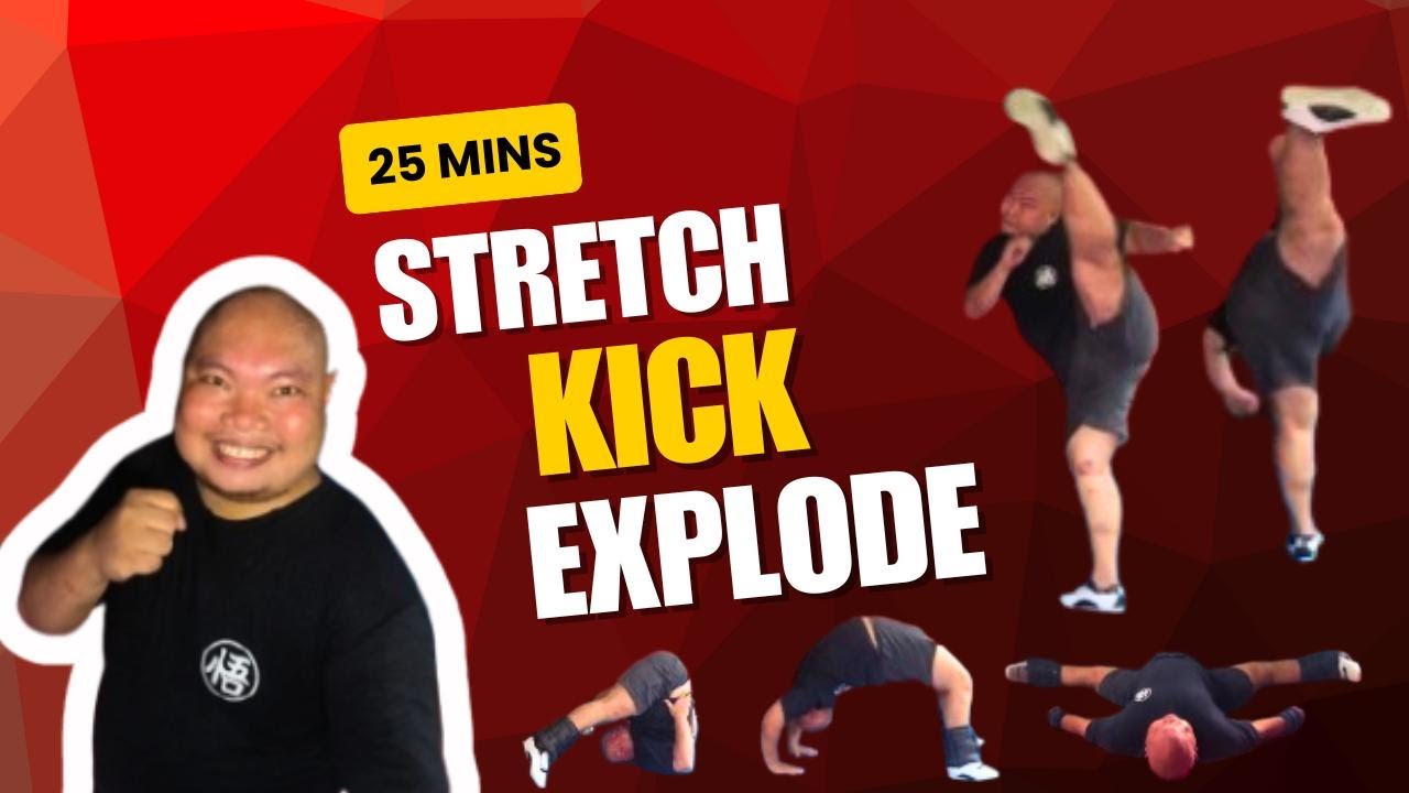 25-Minute Martial Arts Training: Dynamic Warm-Up to Explosive Kicks with Weights!