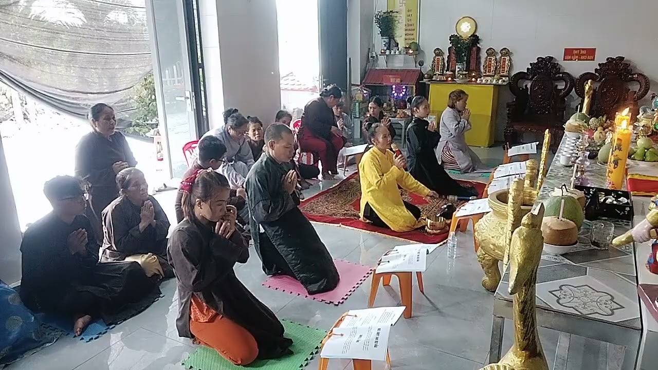 Hôm nay18 tháng giêng2026 lễ Kỳ yên của Phật Mẫu hàng tháng lễ an vị 2 vị thần hộ pháp năm Bính Ngọ 