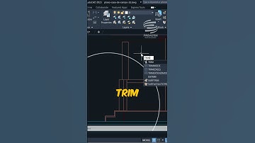 Comando TRIM o CORTAR de AutoCAD 2023 | Tutorial en español