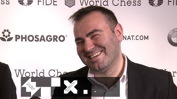 Moscow Grand Prix 2019. Round 1, game 2. Interview with Radoslaw Wojtaszek and Shakhriyar Mamedyarov