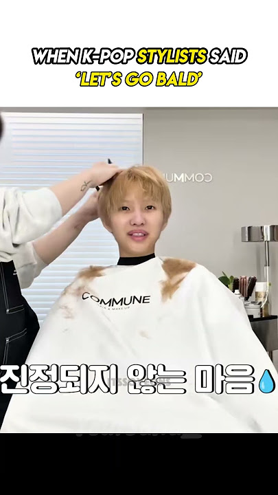 Idols who went way too *bald* with their hair ✂️  #kpop #straykids #idle #gidle #xg