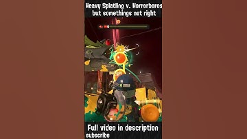 You are DEAD. Not big suprise Horrorboros | Splatoon 3 - salmon run