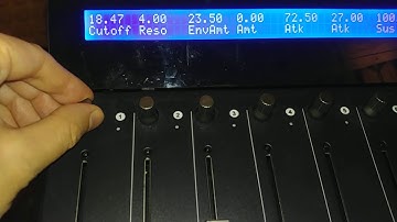 Bitwig & ICON Platform M+ with Driven by Moss (Parameters mode)