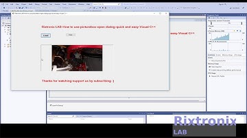 How to use opendialog picturebox Visual C++ easy Pt2