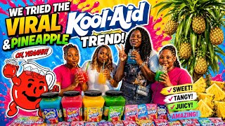VLOG|Trying the Viral Kool-Aid Pineapple 🍍|