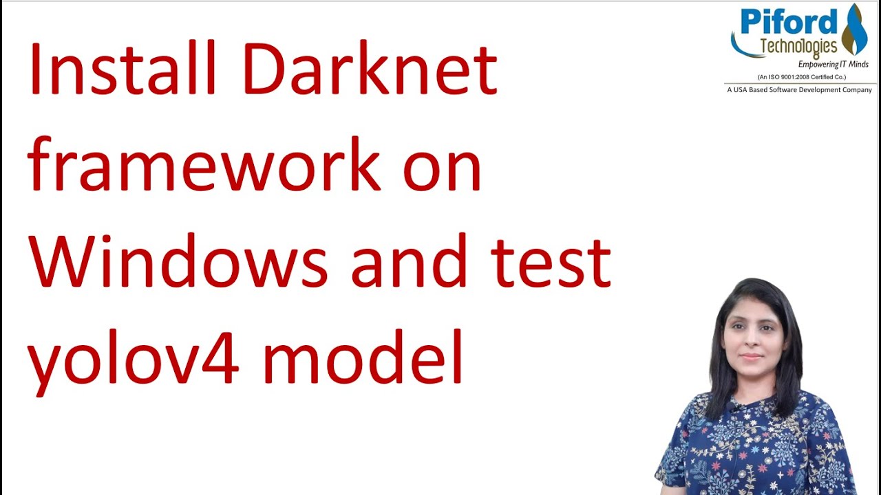 Install Darknet framework  Object Detection using yolov4