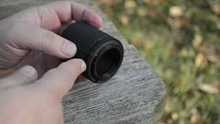 Print in place Microscope Adapter for DX Nikon F-Mount