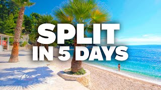 SPLIT IN 5 DAYS! Perfect Itinerary with Must-See Attractions!
