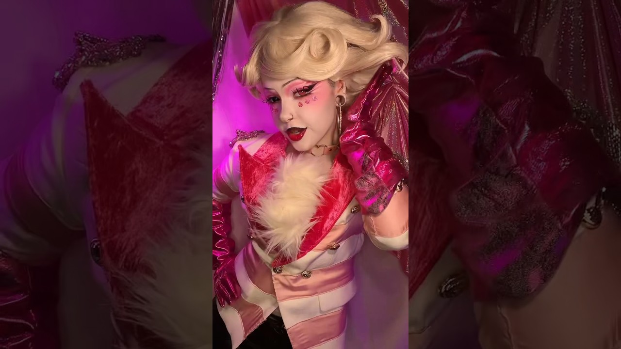 Angel Dust #cosplay #makeup #hazbinhotel #angeldust